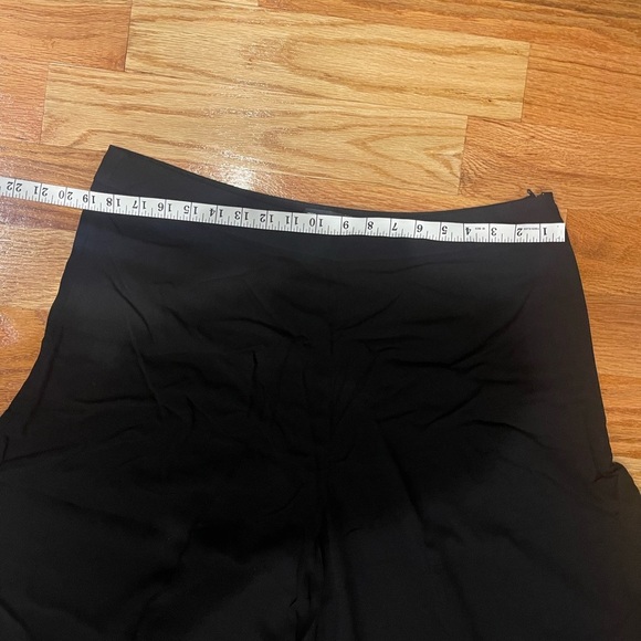 ASOS Curve Elegant Black Wide Leg Pants - Picture 6 of 9